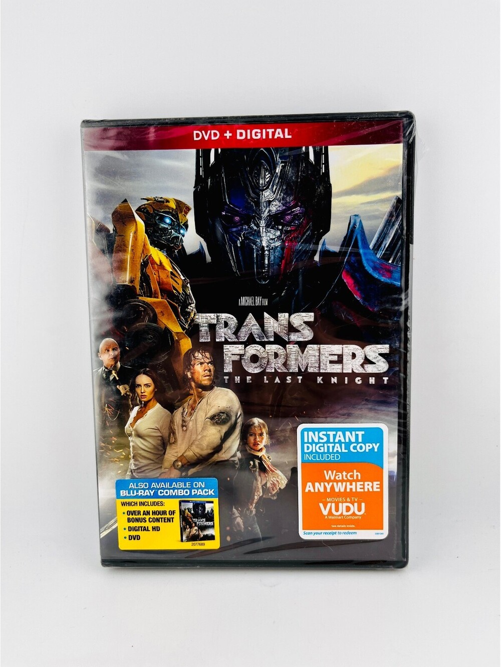 Transformers: The Last Knight DVD + Digital Edition - Paramount Pictures, Very G